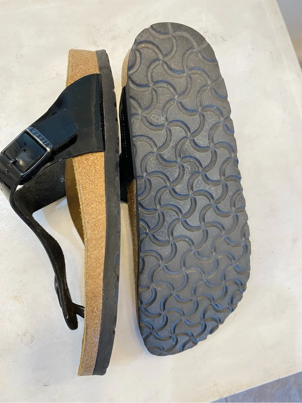 Birkenstock Gizeh Size 37, US Ladies Size 6,Men’s Size 5 great condition clean